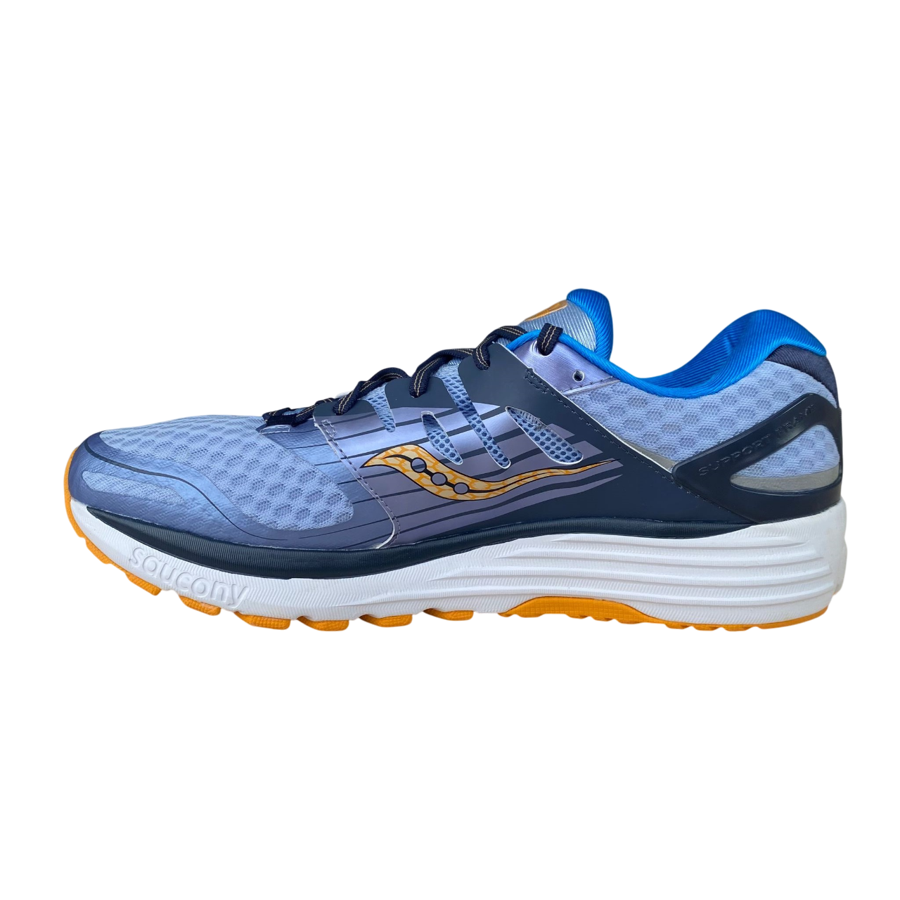 Saucony Triumph ISO 2 S20290-12 Men's Premium Cushioning Running Shoes Blue Grey