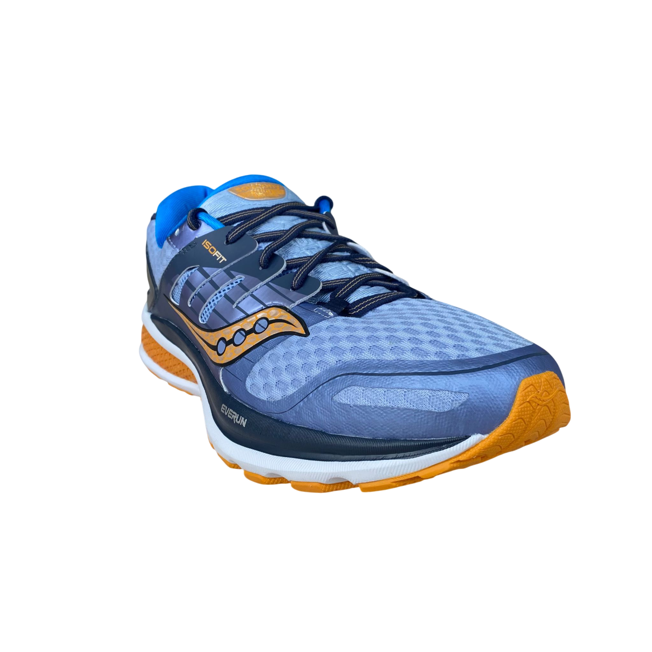 Saucony Triumph ISO 2 S20290-12 Men's Premium Cushioning Running Shoes Blue Grey