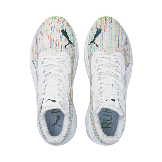 Puma Aviator SP 376092-01 White Green Glare
