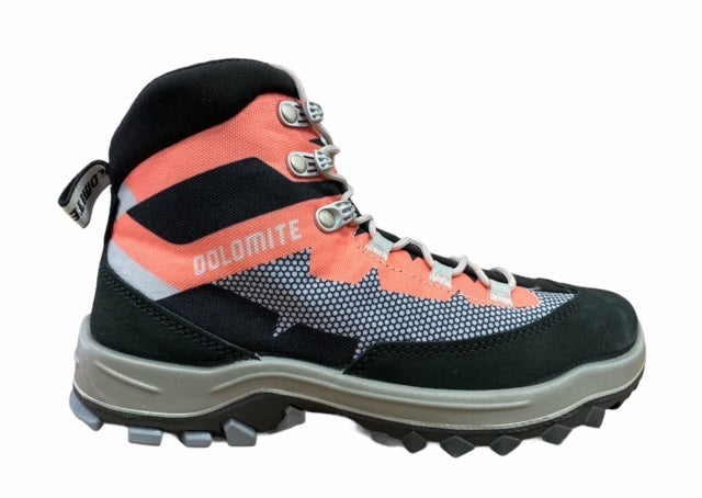 Dolomite boys' Steinbock WT GTX 282783 PGCR pewter grey-coral red trekking boot