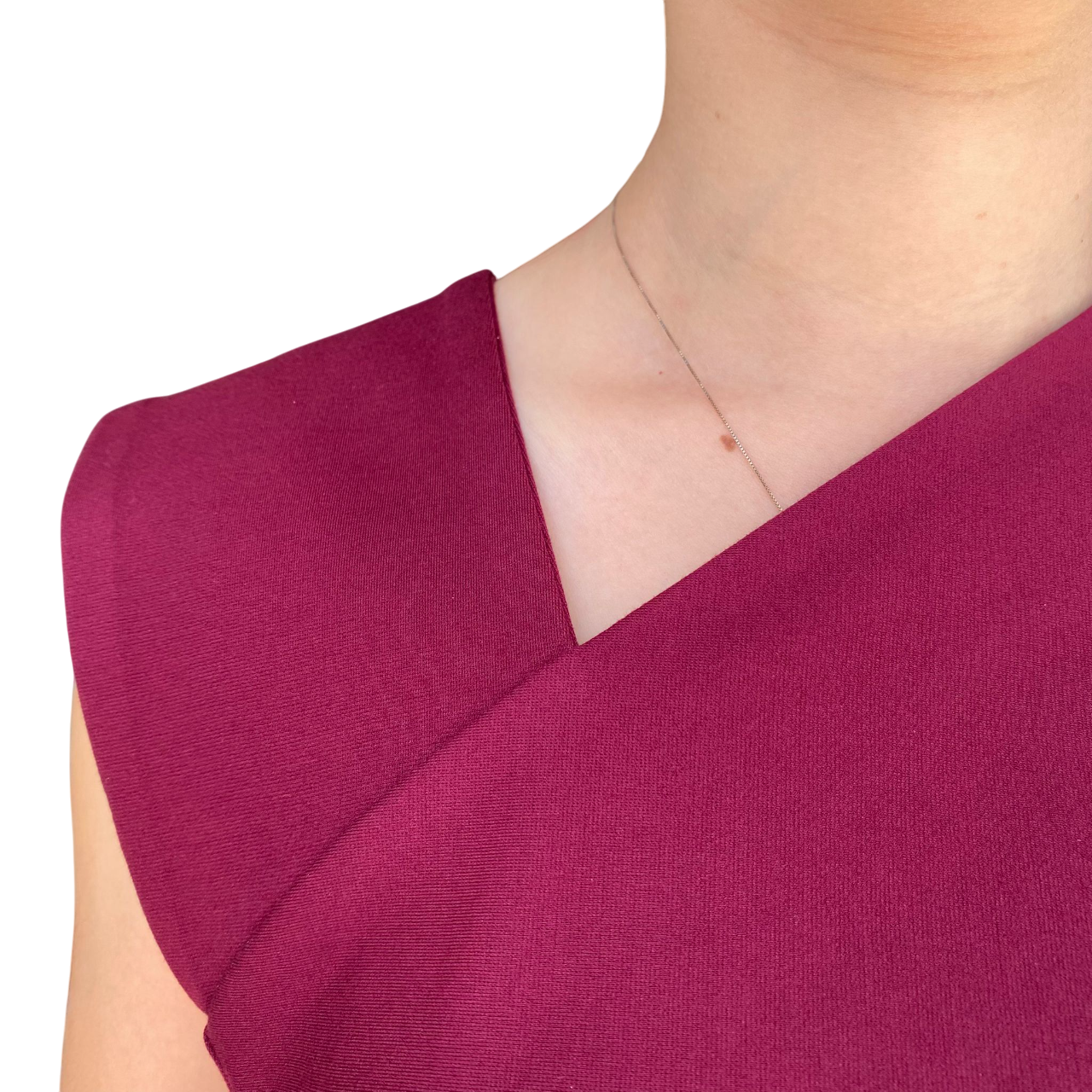 Yes Zee Abito Lungo Rosso Borgogna Donna 1432A037