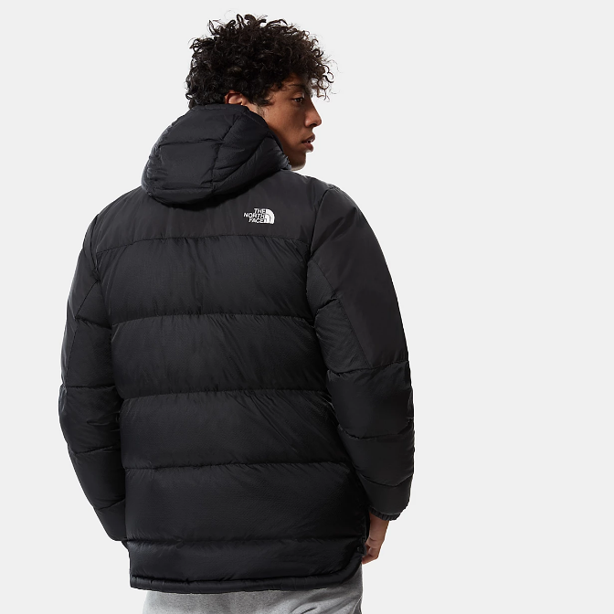 The North Face Men's Diablo Down Hooded Jacket NF0A4M9LKX7 Black Fill Hood