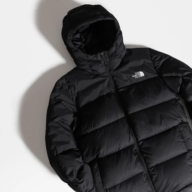 The North Face Men's Diablo Down Hooded Jacket NF0A4M9LKX7 Black Fill Hood