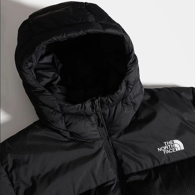 The North Face Men's Diablo Down Hooded Jacket NF0A4M9LKX7 Black Fill Hood