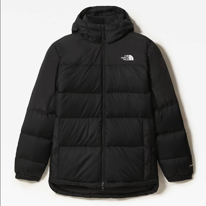 The North Face Men's Diablo Down Hooded Jacket NF0A4M9LKX7 Black Fill Hood