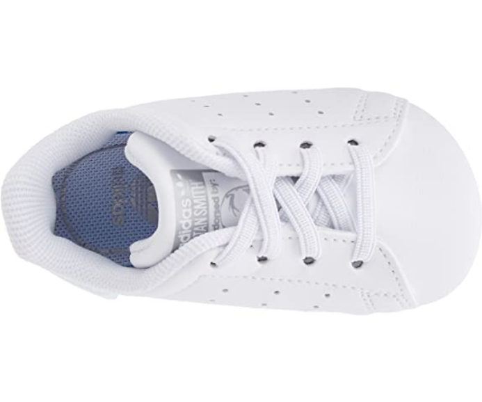 Adidas Original Stan Smith Crib FY7892 white silver baby sneakers