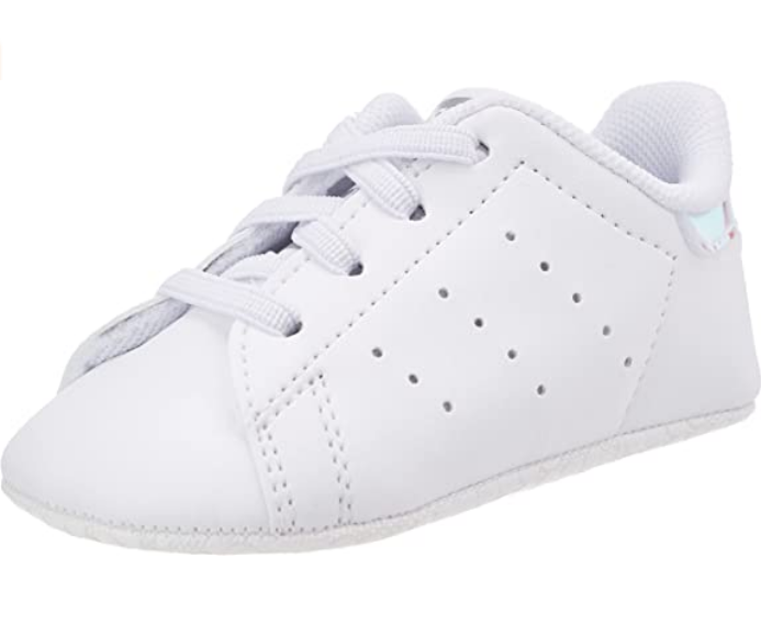 Adidas Original Stan Smith Crib FY7892 white silver baby sneakers
