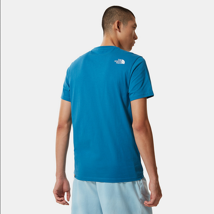 The North Face Men's Simple Dome Short Sleeve T-Shirt NF0A2TX5M191 Light Blue