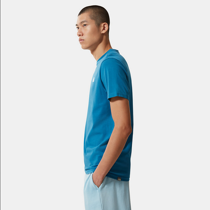 The North Face Men's Simple Dome Short Sleeve T-Shirt NF0A2TX5M191 Light Blue
