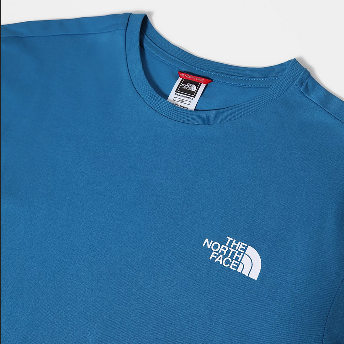 The North Face Men's Simple Dome Short Sleeve T-Shirt NF0A2TX5M191 Light Blue