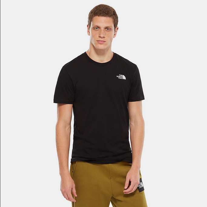 The North Face Men's S/S Simple Dome T-shirt NF0A2TX5JK31 black