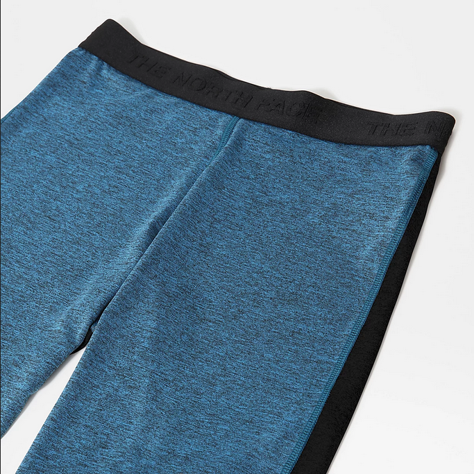 The North Face Women's Mountain Athletics Leggings NF0A5IF75W8 banff blue black heather-black