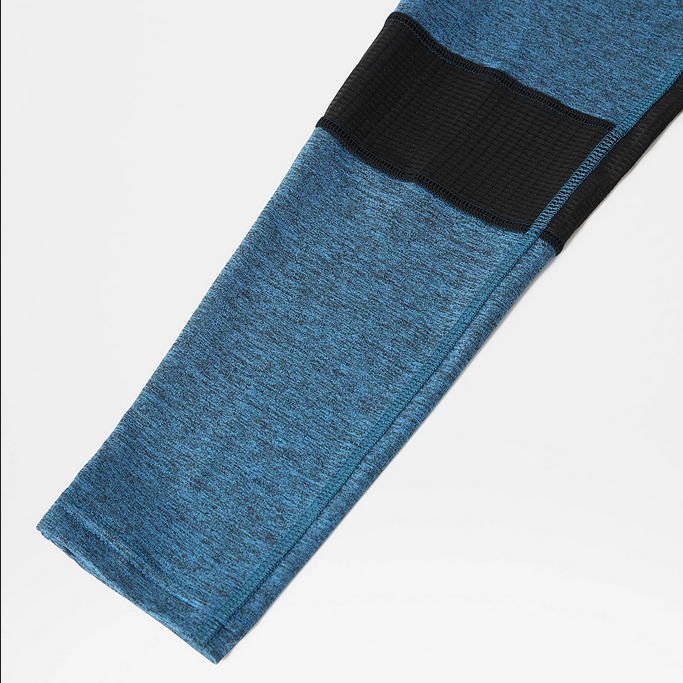 The North Face Women's Mountain Athletics Leggings NF0A5IF75W8 banff blue black heather-black
