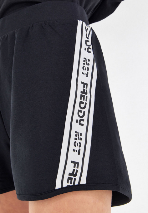 Freddy Short un felpa leggera elasticizzata con banda S2WMAP1 N black