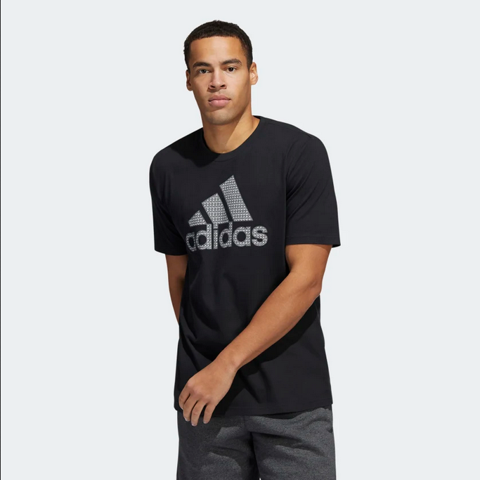 Adidas Men's Short Sleeve T-Shirt Graphic HE2330 Black