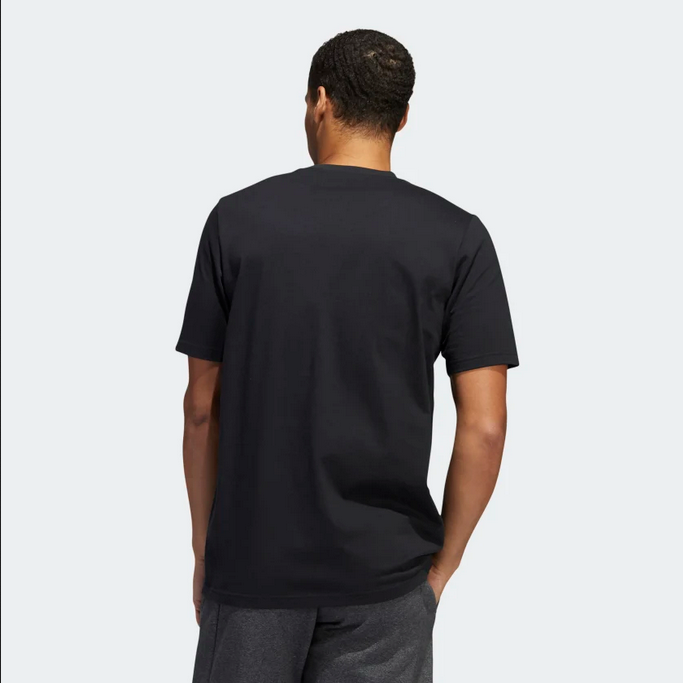 Adidas Men's Short Sleeve T-Shirt Graphic HE2330 Black