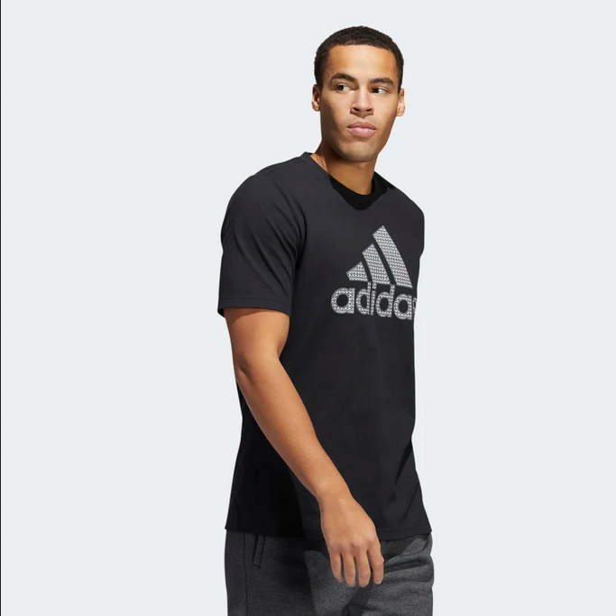 Adidas Men's Short Sleeve T-Shirt Graphic HE2330 Black