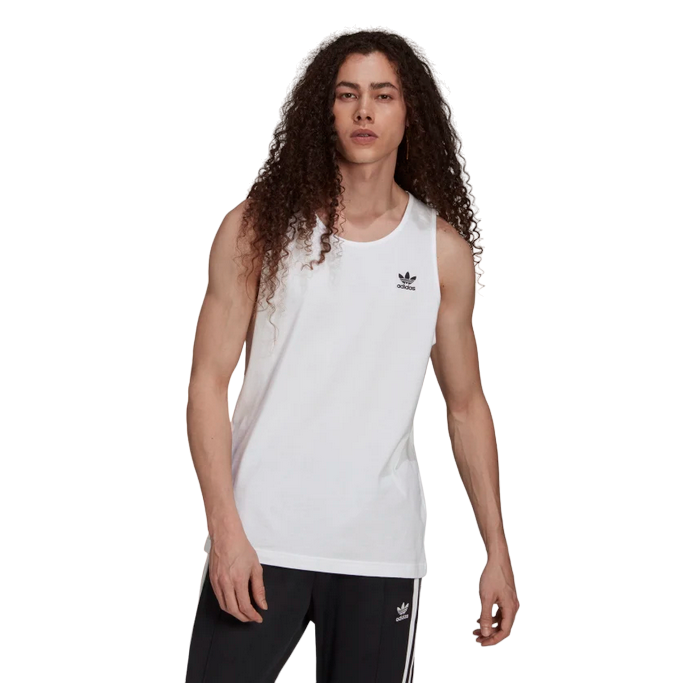 Adidas Men's Adicolor Essentials Trefoil Tank Top H35497 white