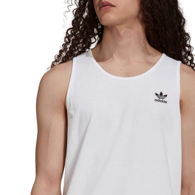 Adidas Men's Adicolor Essentials Trefoil Tank Top H35497 white