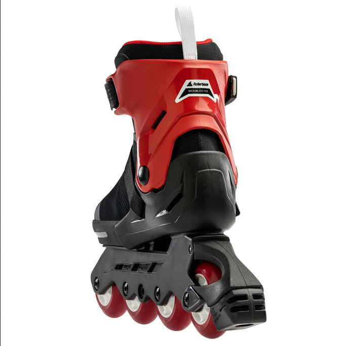 Rollerblade pattino in linea da ragazzi Microblade Free 07221800741 rosso-nero