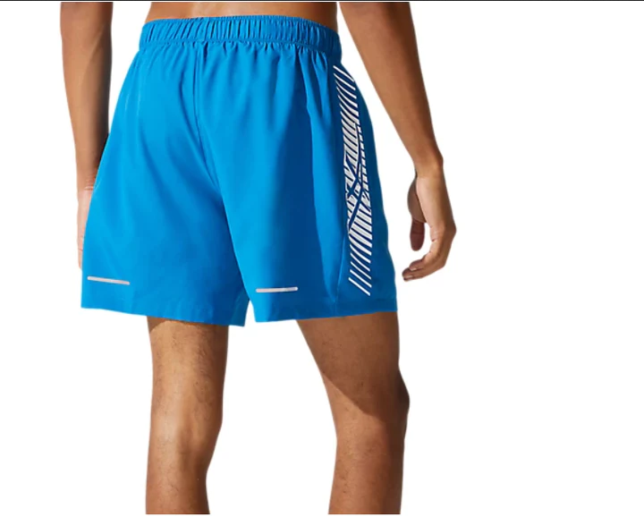 Asics pantaloncino da corsa da uomo Icon 7IN Short 2011B052 403 azzurro-bianco