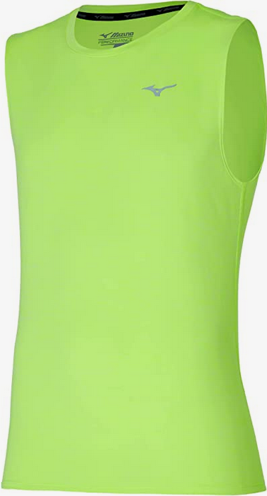 Mizuno Sleeveless T-shirt Impulse Core J2GA8008 37 neo lime