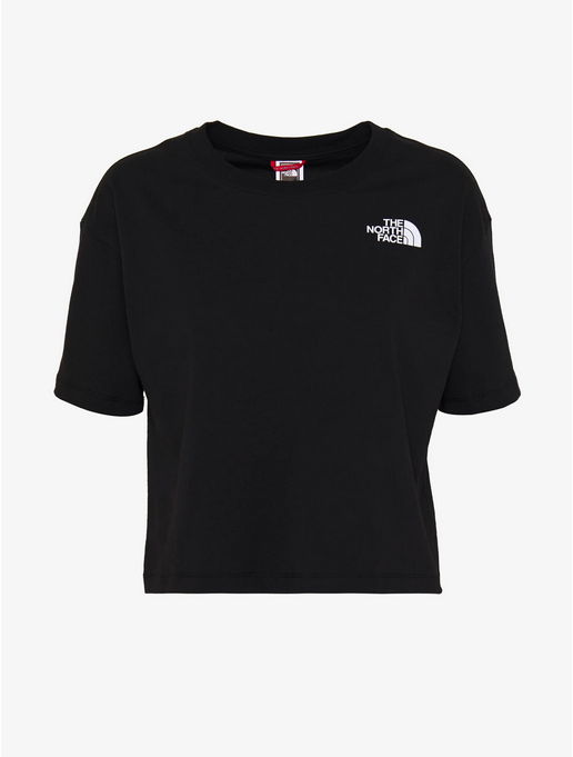 The North Face Girl's Crop Dome Tee NF0A82ECJK31 black