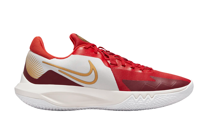 Nike Precision 6 DD9535-006 Red/Gold Basketball Shoe
