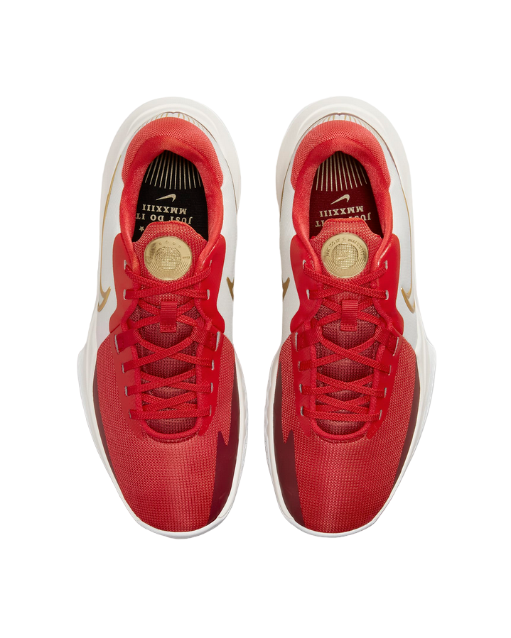 Nike Precision 6 DD9535-006 Red/Gold Basketball Shoe