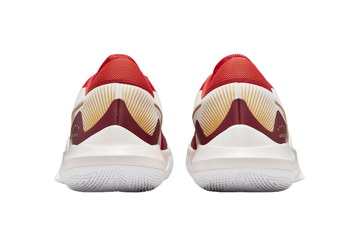 Nike Precision 6 DD9535-006 Red/Gold Basketball Shoe
