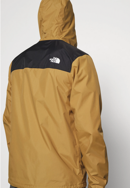 The North Face Men's Antora Wind and Rain Jacket NF0A7QEYYU3 black-utility brown