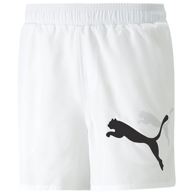 Puma Men's Boxer Swim Shorts 673382-02 white