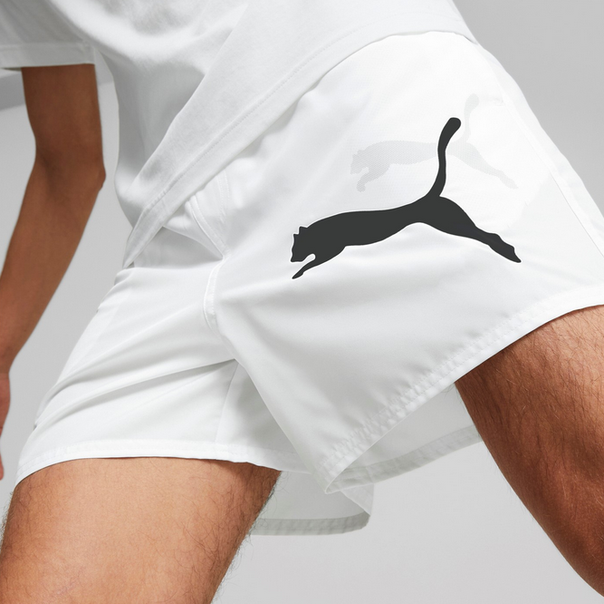 Puma Men's Boxer Swim Shorts 673382-02 white