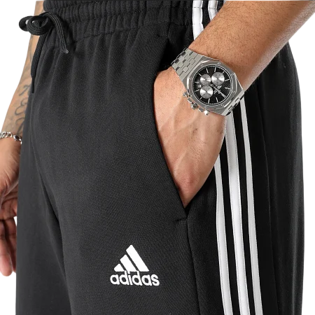 Adidas Men's 3-Stripes Sports Shorts IC9435 Black