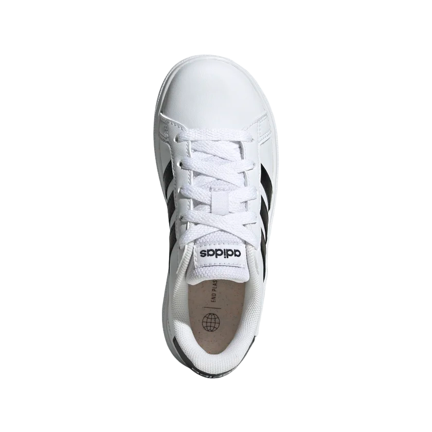 Adidas Grand Court 2.0 K GW6511 boys' sneakers white black
