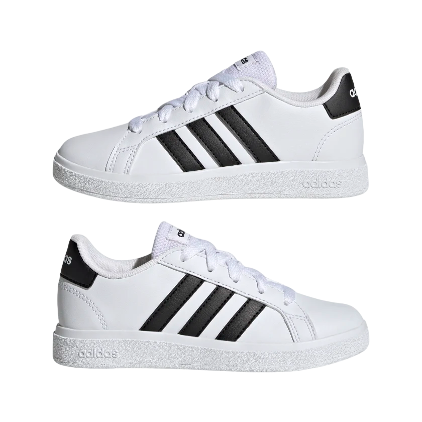 Adidas Grand Court 2.0 K GW6511 boys' sneakers white black