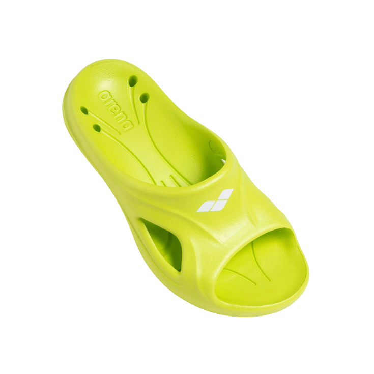 Arena Hydrosoft II Jr Hook Pool/Beach Sandals for Kids 003838 300 lime