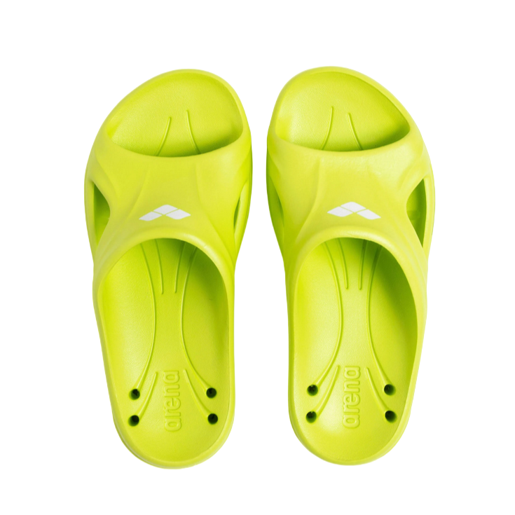 Arena Hydrosoft II Jr Hook Pool/Beach Sandals for Kids 003838 300 lime