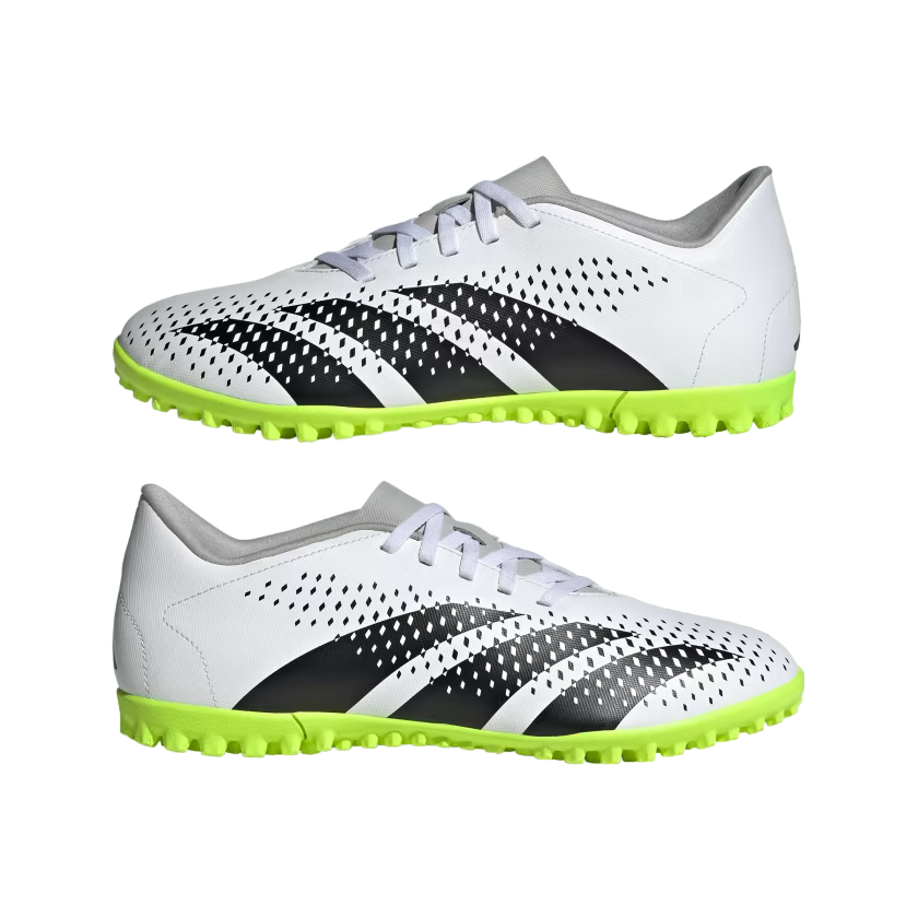 Adidas Men's Predator Accuracy.4 TF GY9995 Artificial Turf Soccer Shoes White-Black