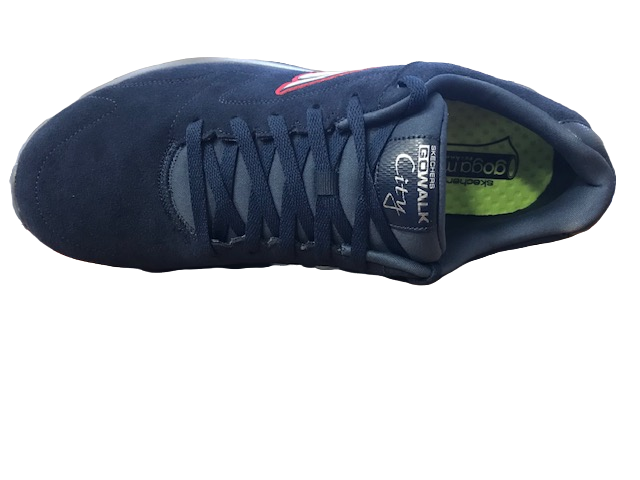 Skechers Go Walk City Challenger 53828 NVRD Men's Blue Walking Shoes