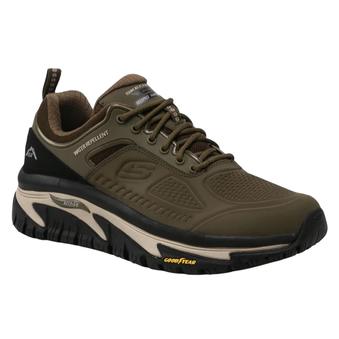 Skechers Scarpa Trekking Escape Plan 2.0 51591-BBK Nero Uomo