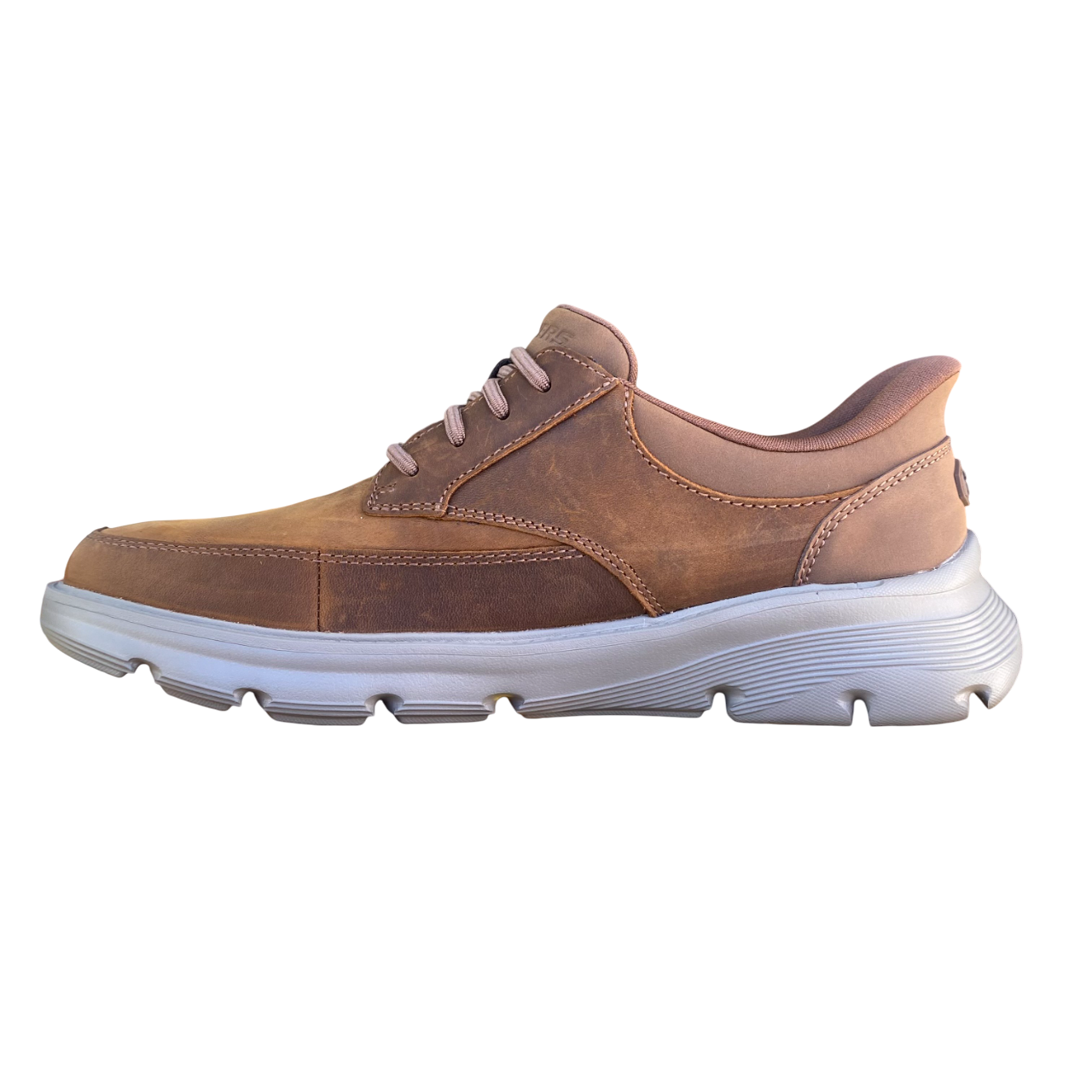 Skechers Scarpe Uomo Arch Fit Garza Slip-ins Marroni 205517/CDB