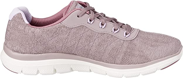 Skechers Flex Appeal 4.0 Fresh Move 149570-MVE Mauve Women's Memory Foam Fitness Walking Shoe