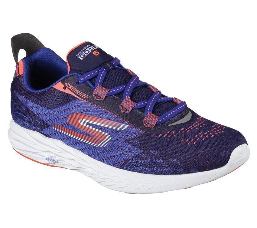 Skechers Go Run 5 54118 BLOR Men's Blue Performance Running Shoes