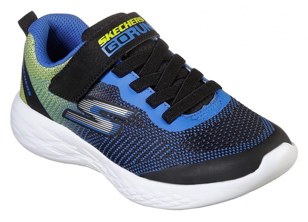 Skechers Go Run 600 Farrox 97867L BBLM - Kids' Running Shoes Black