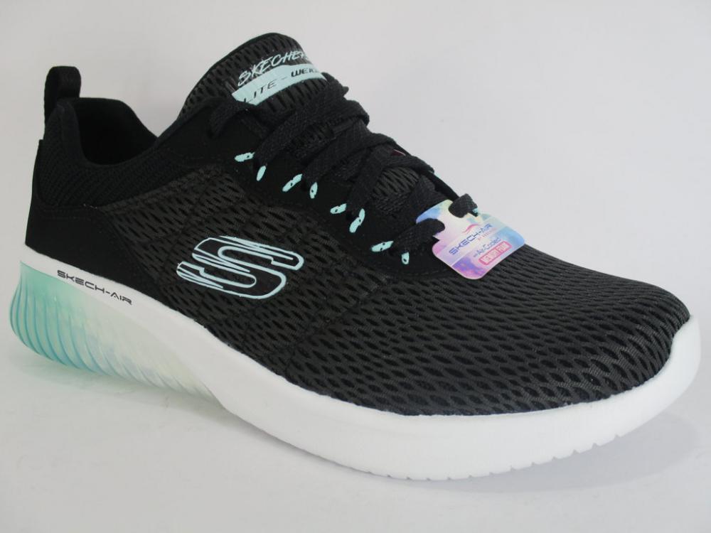 Skechers Skech Air Ultra Flex 13290 BKAQ - Women's Running Shoes