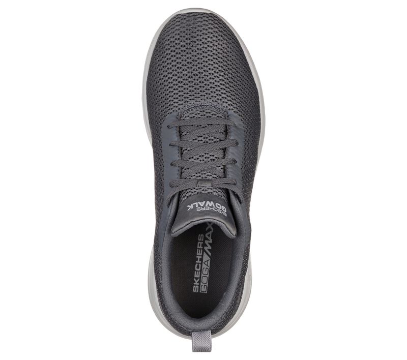 Skechers Go Walk Max Effort 54601 CHAR - Men's Grey Walking Shoes