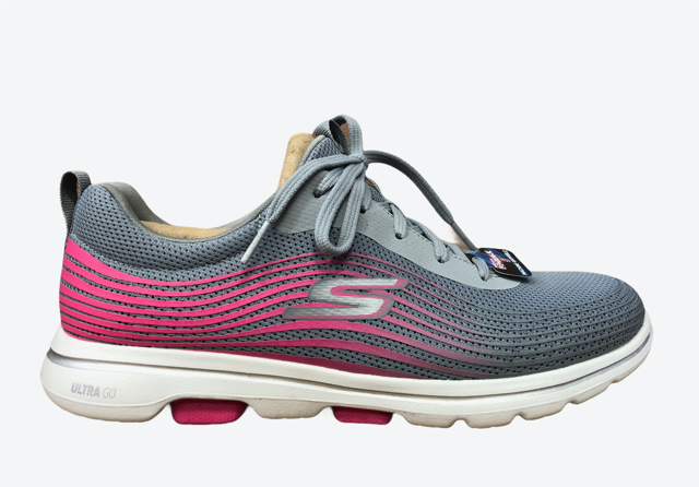 Skechers Go Walk 5 Exotic 124009/GYPK - Women's Memory Foam Walking Shoes