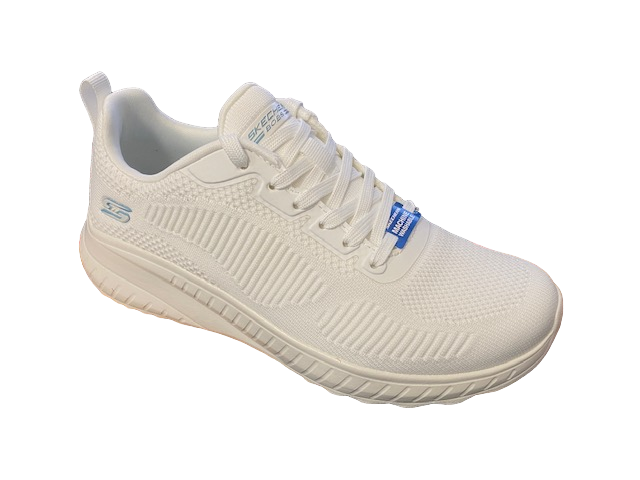 Skechers BOBS Squad Chaos 195969615812 Women's Walking Sneakers Off White