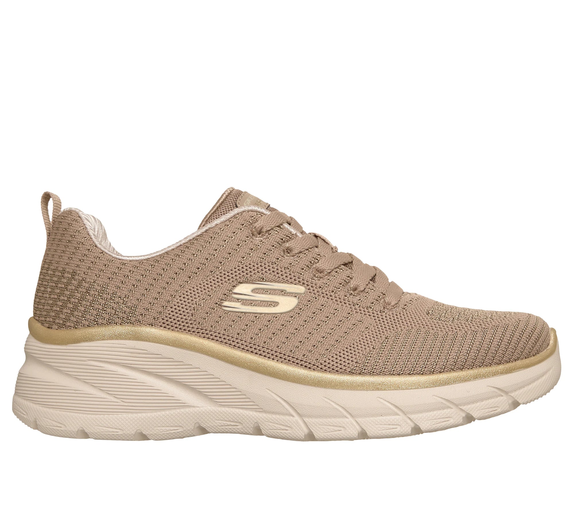 Skechers Fashion Fit 2.0 Moonlight Glow 150384 TPGD Taupe Gold Sneakers Donna